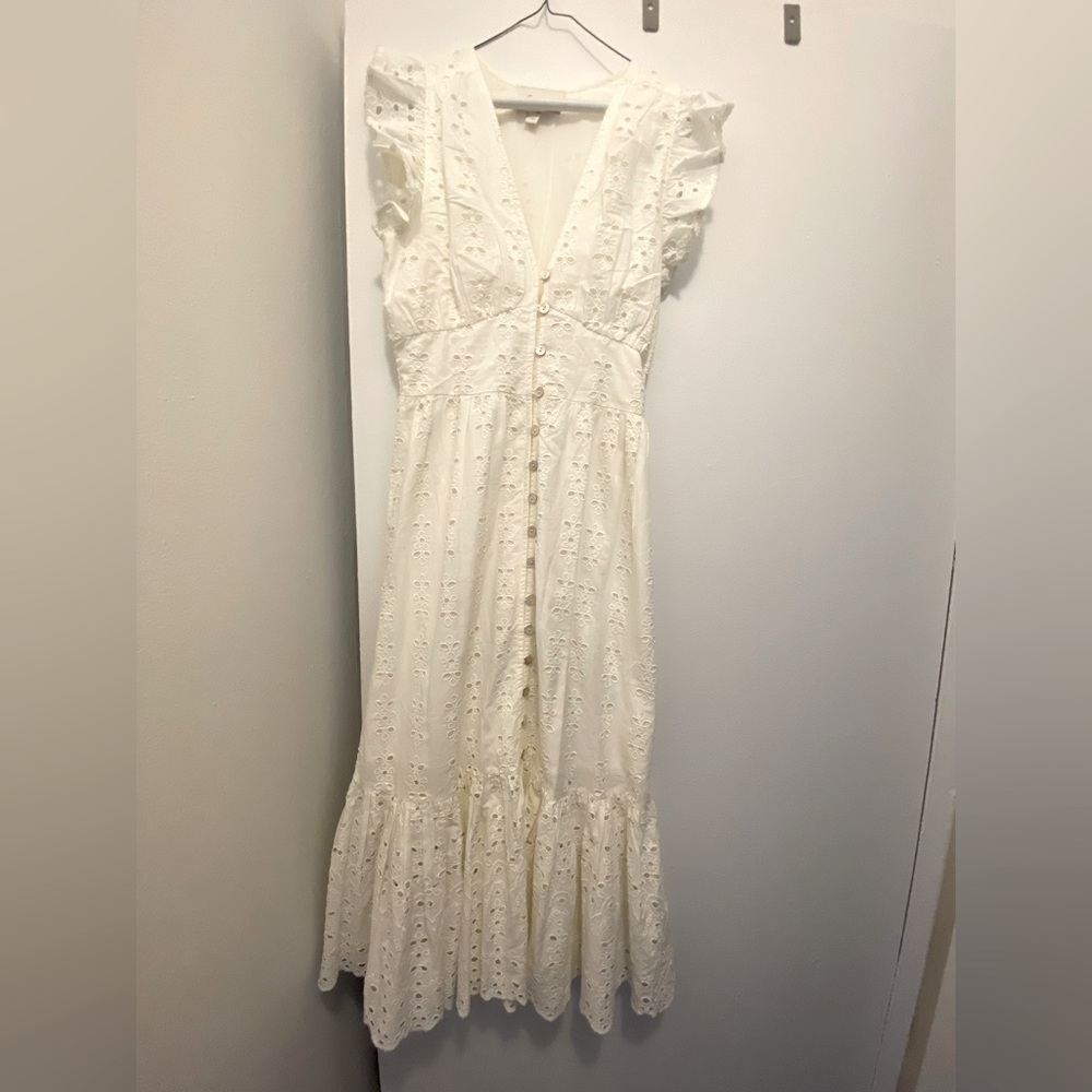 White cleobella dress